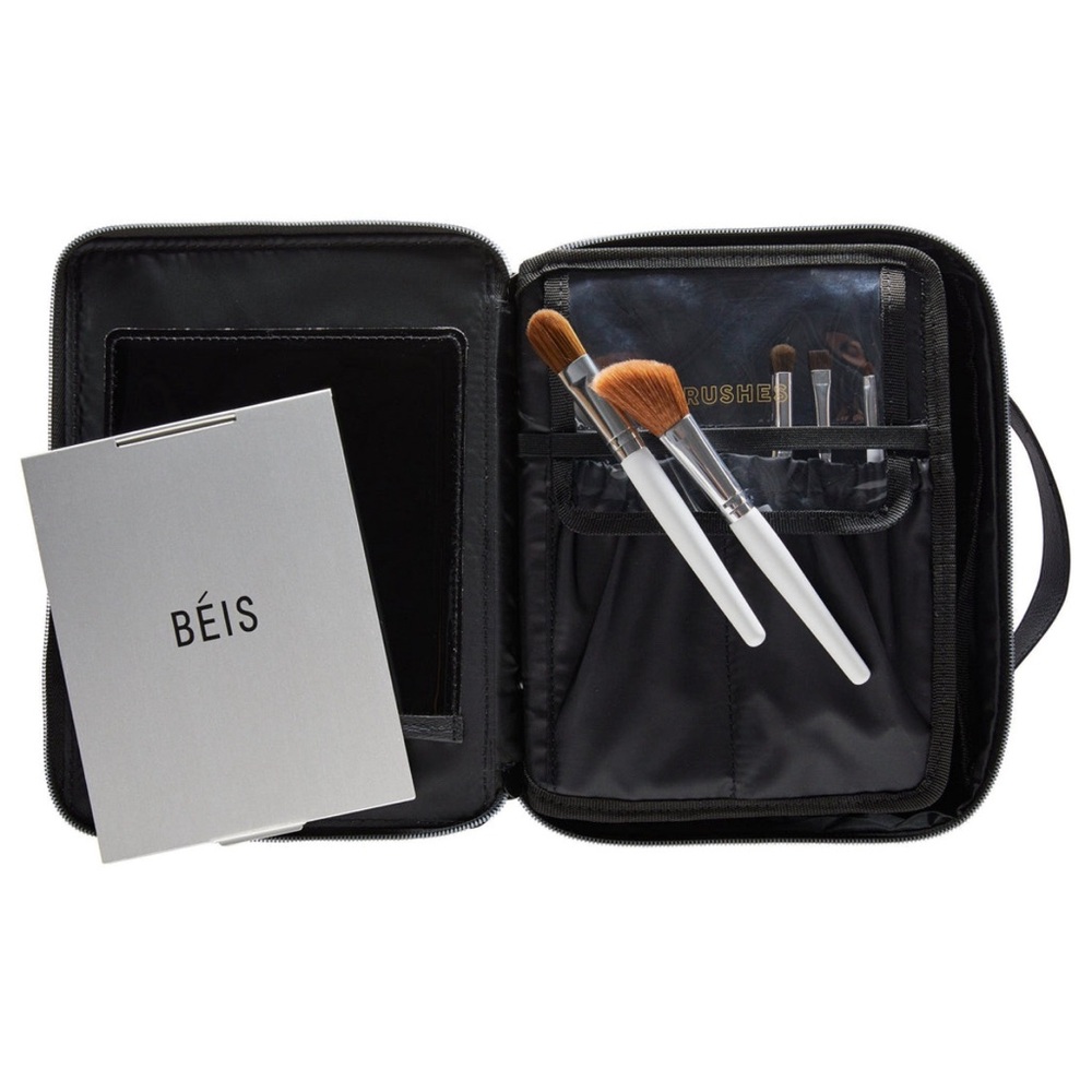 Beis cosmetic case in black